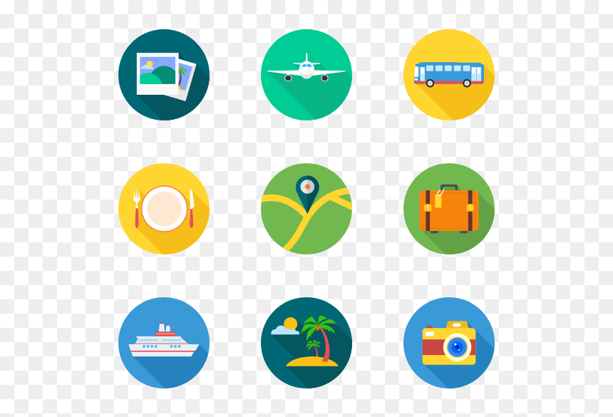 Thumb Image - Travel Vector Icon Png, Transparent Png - travel icon png