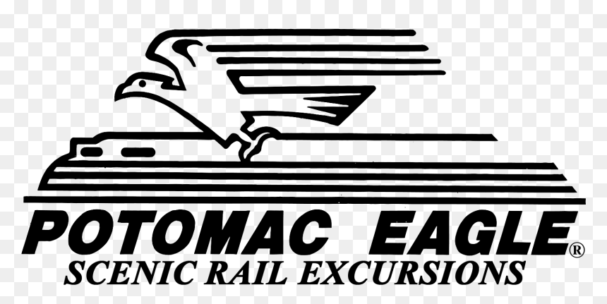 Potomac Eagle Scenic Railroad Logo, HD Png Download - railroad png