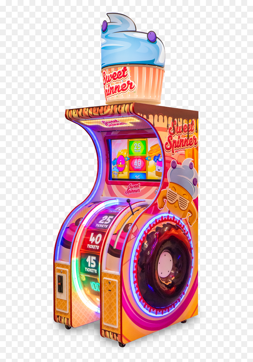Sweet Spinner - Sweet Spinner Arcade Game, HD Png Download - spinner png