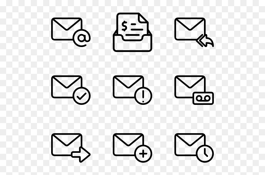 Icon, HD Png Download - email icons png