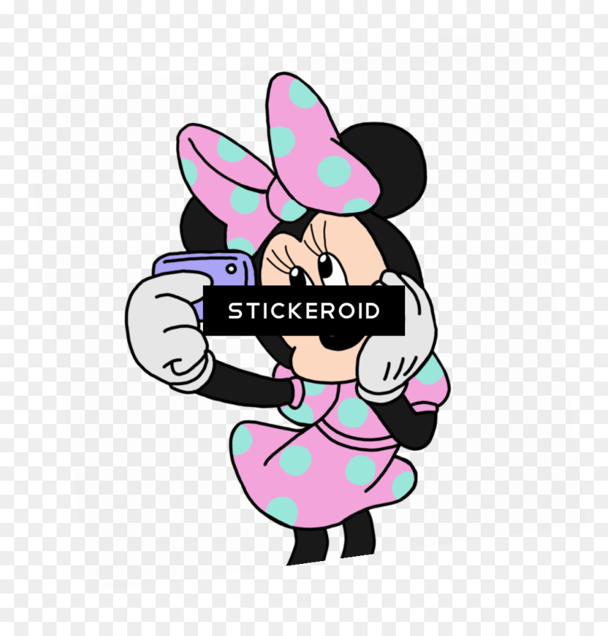 Mickey Minnie Mouse Selfie , Png Download - Mickey Mouse Y Minne Png, Transparent Png - selfie png