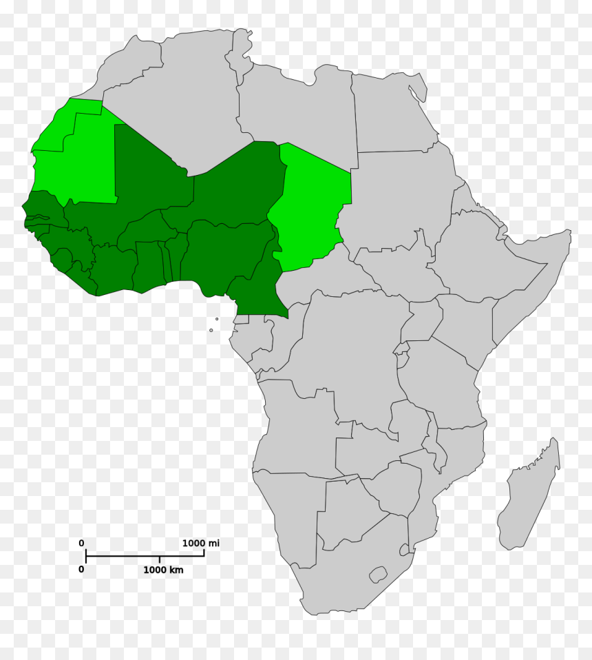 Afrique Republique Democratique Du Congo, HD Png Download - africa outline png