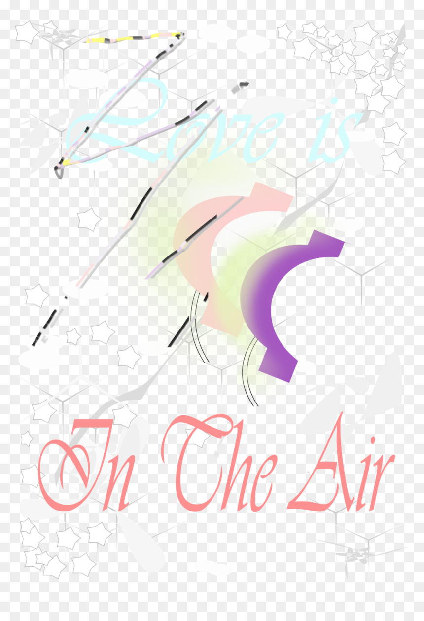 E-card Love Is In The Air Stars And Space 12 Sep - Illustration, HD Png Download - space stars png transparent