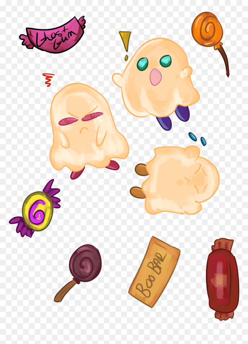 Candy Ghosts , Png Download, Transparent Png - ghosts png