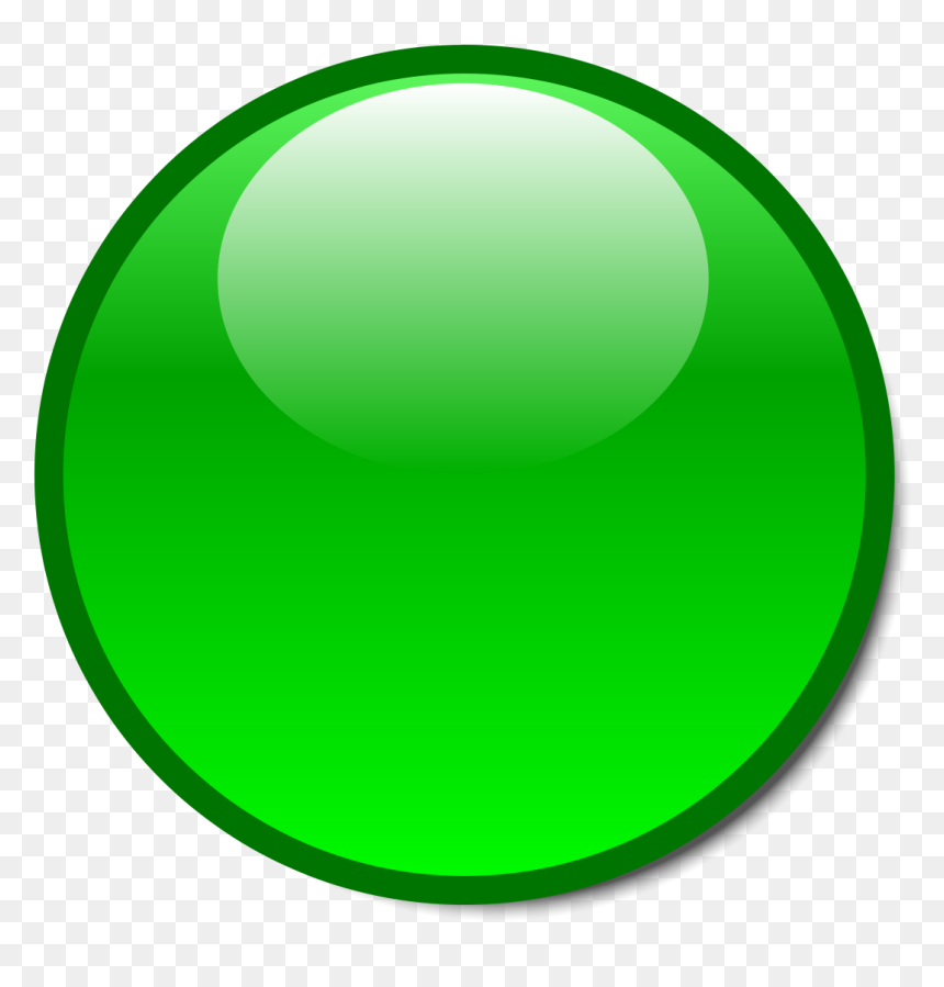 Green Sphere, HD Png Download - led png