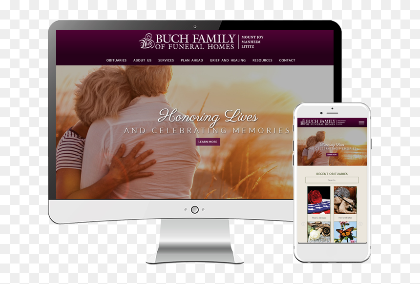 Ada Portfolio Buch Website - Smartphone, HD Png Download - funeral png