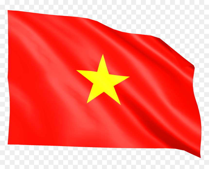 Vietnam Flag Png By Mtc Tutorials - Flag, Transparent Png - vietnam flag png