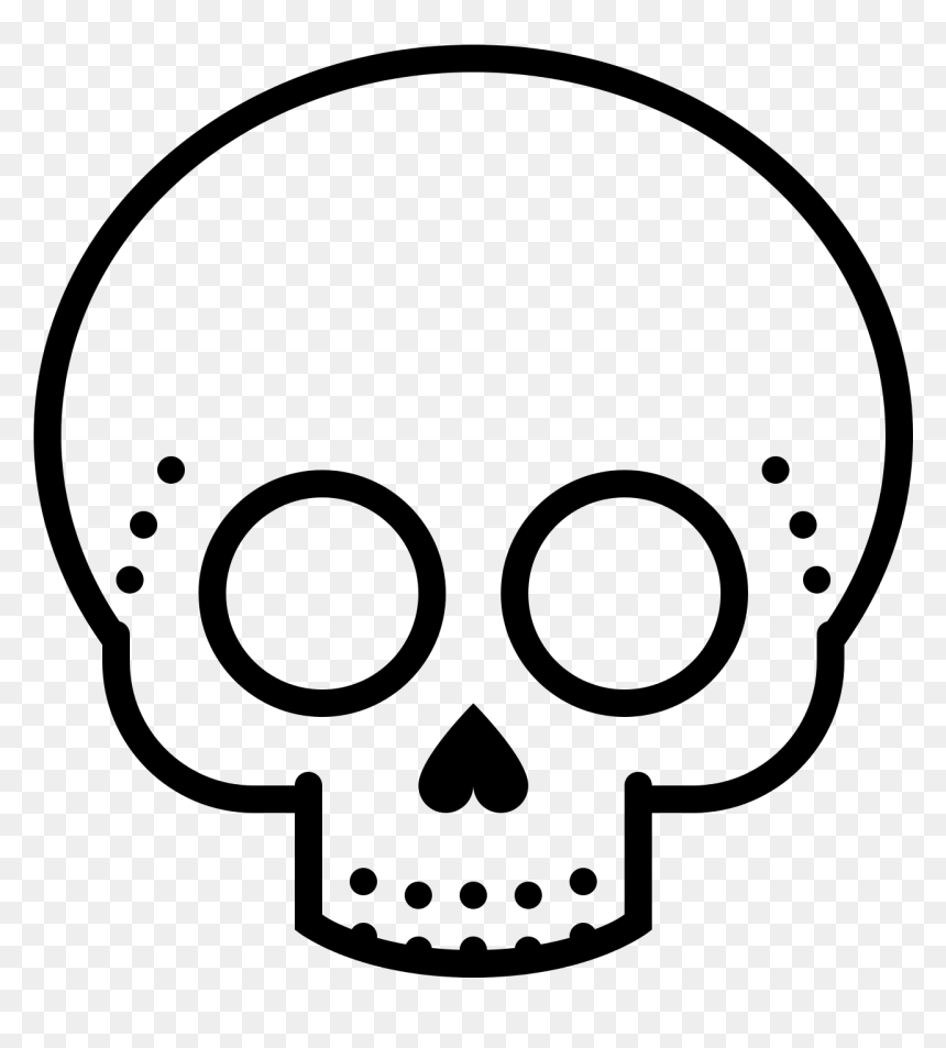 Skull Icons Free Downloads - Clip Art, HD Png Download - skull icon png