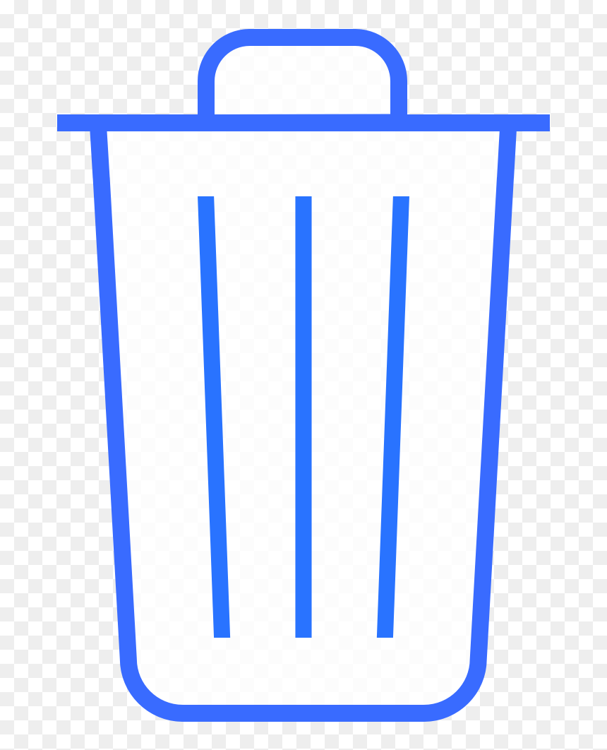 Free Icons Png - Plastic, Transparent Png - delete icon png
