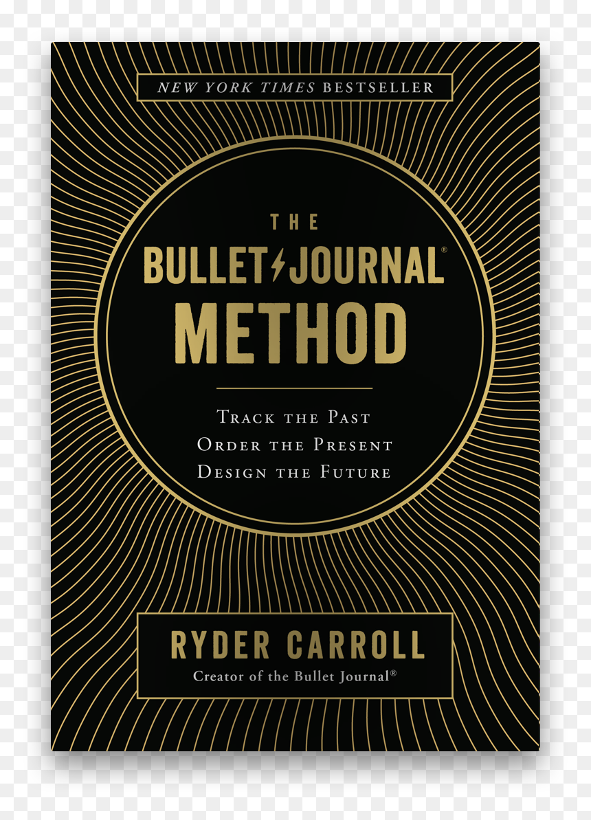 The Bullet Journal Method By Ryder Carroll"
 Class="lazyload - Bullet Journal Method Book, HD Png Download - blank book cover png