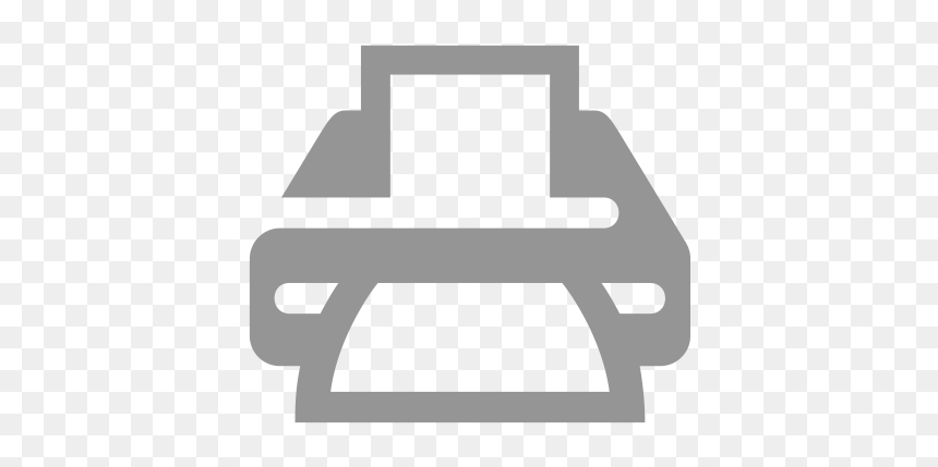 Print Icon - Transparent Printer Logo Png, Png Download - printer icon png