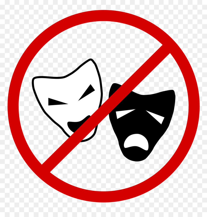 No Drama, HD Png Download - drama masks png