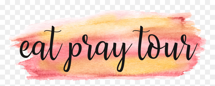 Eat Pray Tour - Calligraphy, HD Png Download - pray png