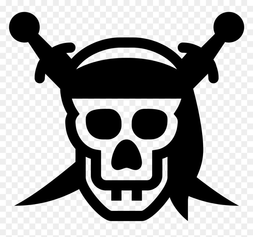 Pirates Of The Caribbean Filled Icon - Drawing Pirates Of The Caribbean Logo, HD Png Download - pirates png