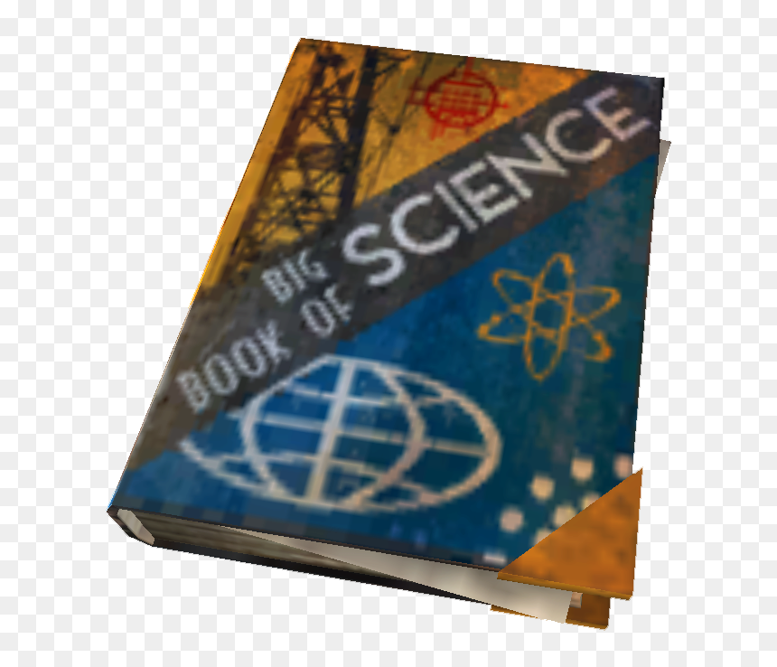 Nukapedia The Vault - Big Book Of Science, HD Png Download - blank book cover png
