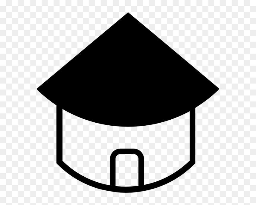 Hut Clipart Hut African - Clip Art, HD Png Download - africa outline png