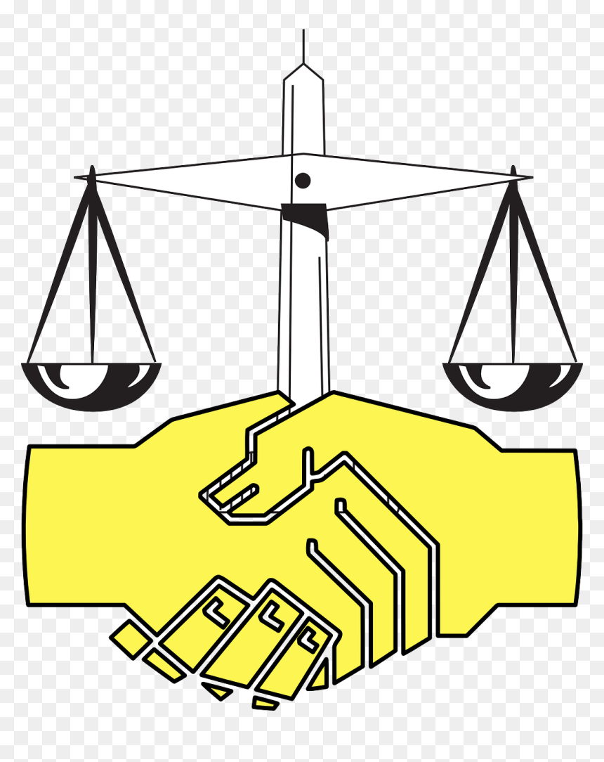Settlement Clipart, HD Png Download - lawyer png