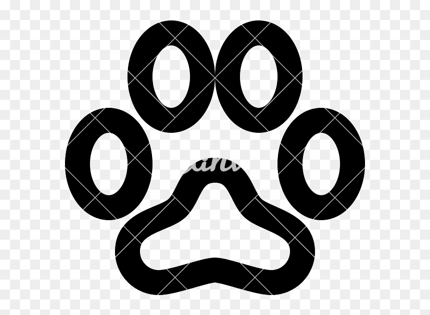 Cat Foot Print - Cat, HD Png Download - cat icon png