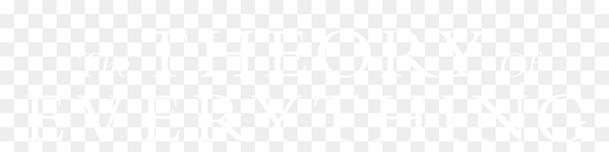The Theory Of Everything - Johns Hopkins Logo White, HD Png Download - stephen hawking png