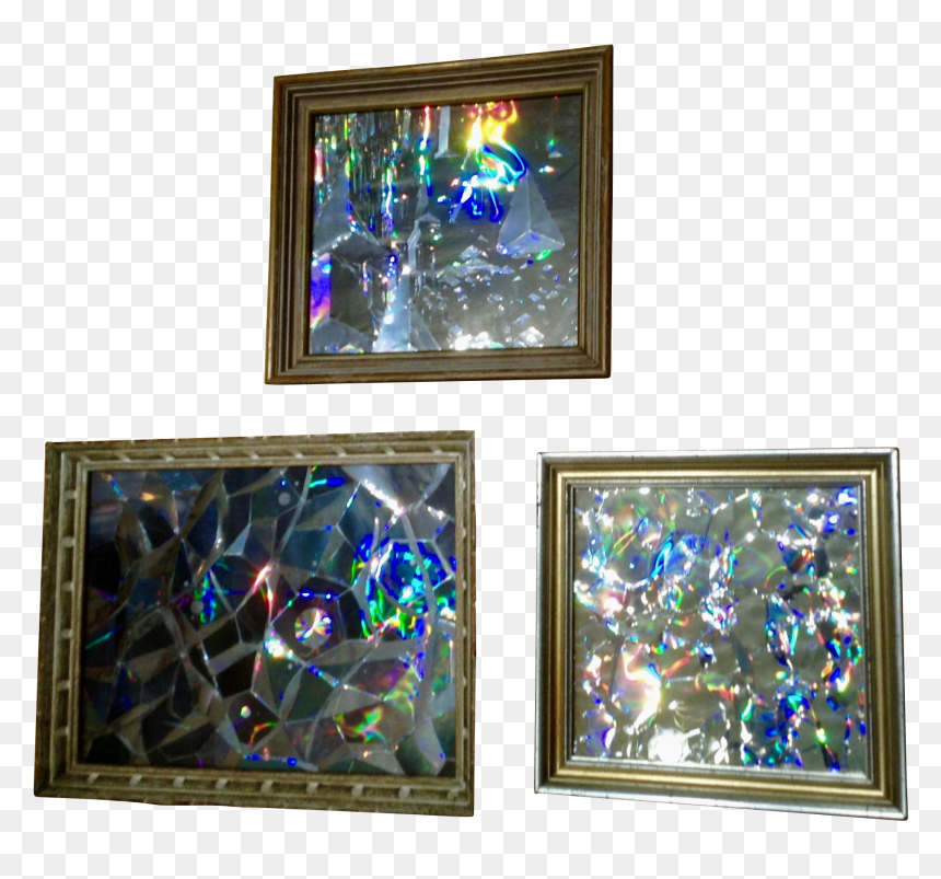 3 Gertrude Milton Walcher Holographic Abstract Mixed - Visual Arts, HD Png Download - holographic png