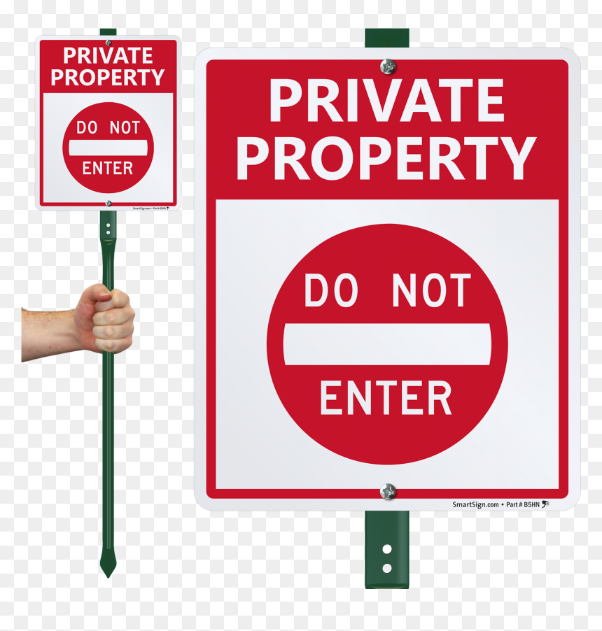Not Enter Sign, HD Png Download - do not sign png