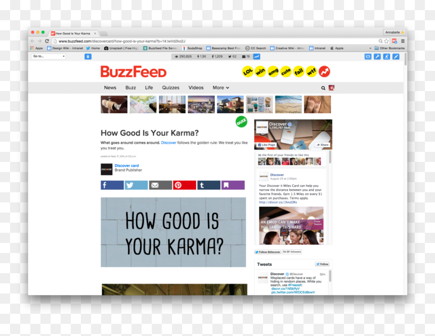 How Good Is Your Karma - Buzzfeed, HD Png Download - buzzfeed png