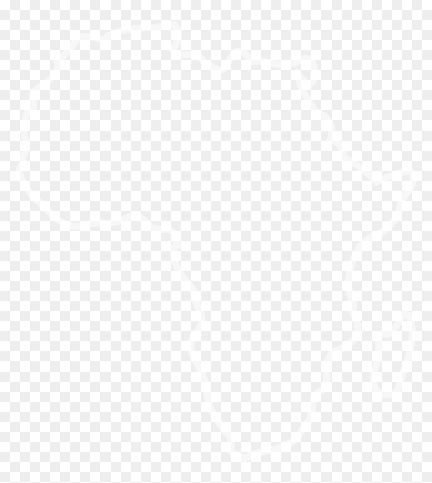Johns Hopkins Logo White, HD Png Download - africa outline png