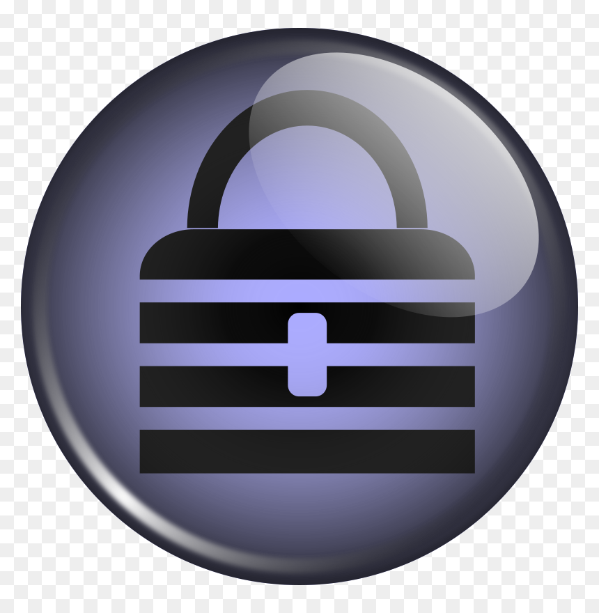 Transparent Dock Clipart - Keepass Png Icon, Png Download - password icon png