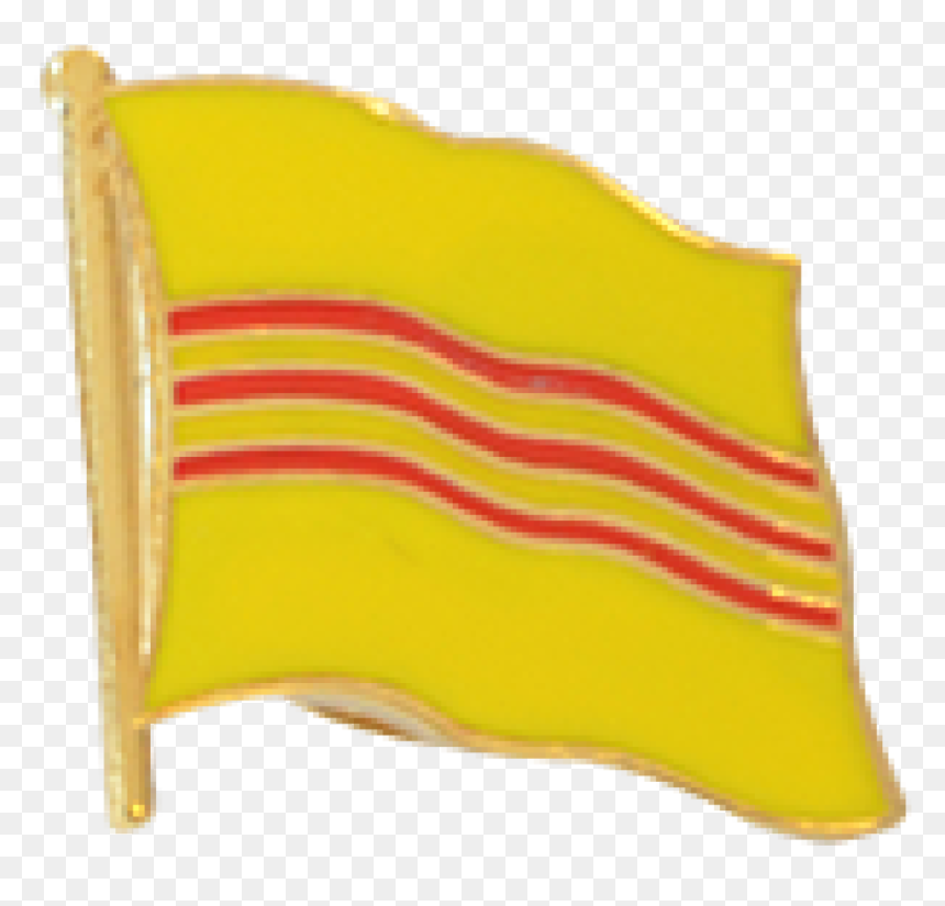 Vietnam Old Flag Pin, Badge - Drapeau Vietnam Du Sud, HD Png Download - vietnam flag png