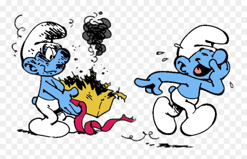Jokey Smurf, HD Png Download - smurf png