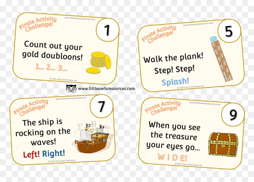 Pirates Activity Challenge Cover, HD Png Download - pirates png