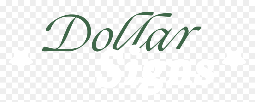 Calligraphy, HD Png Download - money signs png