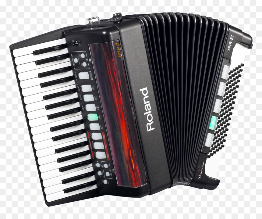 Accordion - Roland Fr 2 V Accordion, HD Png Download - accordion png