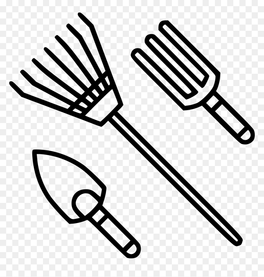 Garden Tools - Gardening Tools Icon Png, Transparent Png - tools icon png