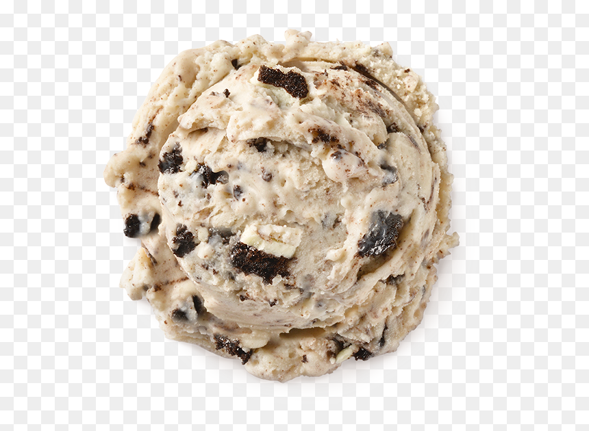 Homemade Brand Cookies N Cream Frozen Yogurt Scoop - Cookie Dough Ice Cream Scoop, HD Png Download - frozen yogurt png