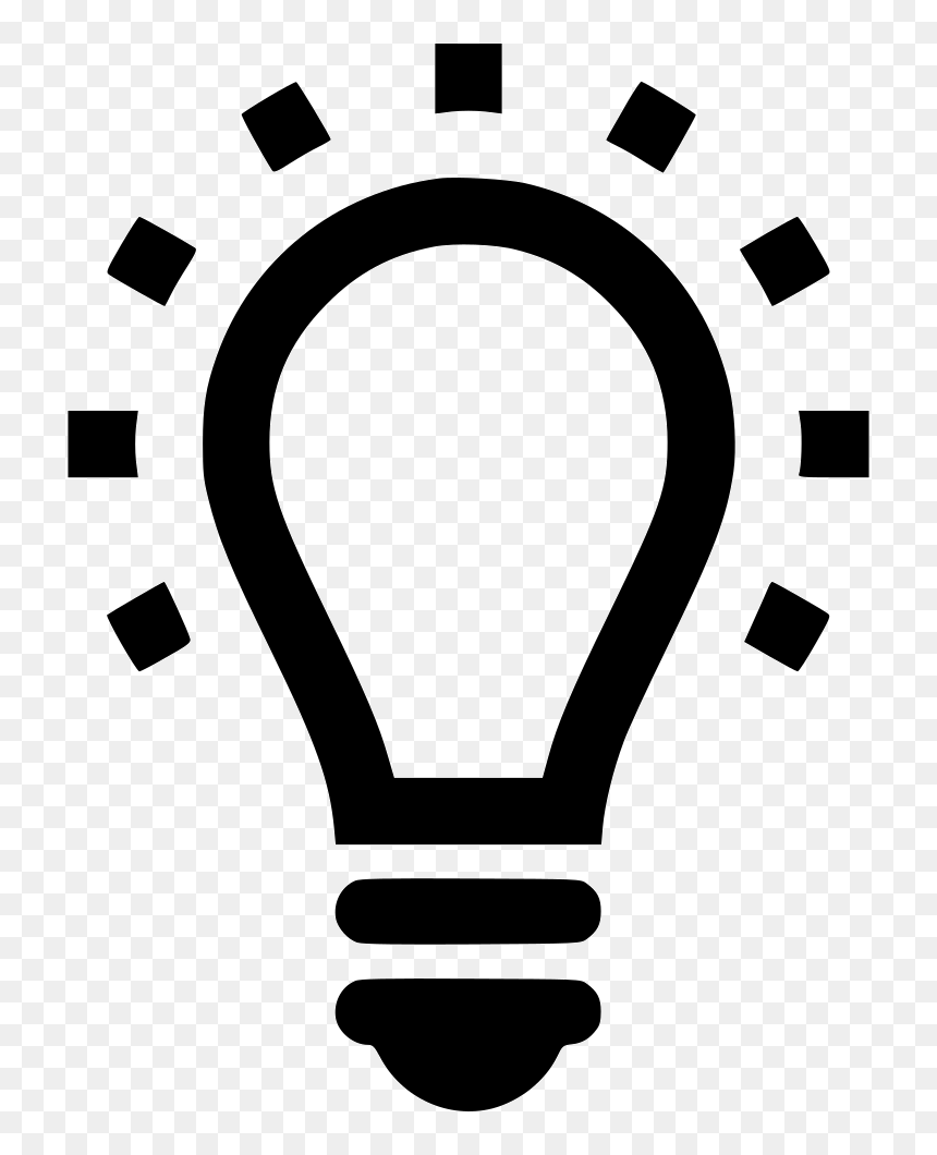 Light Bulb - Lightbulb Png Icon, Transparent Png - light icon png