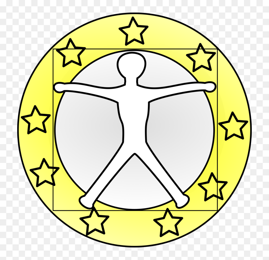 Ball,symmetry,area - Euro Symbol, HD Png Download - money signs png