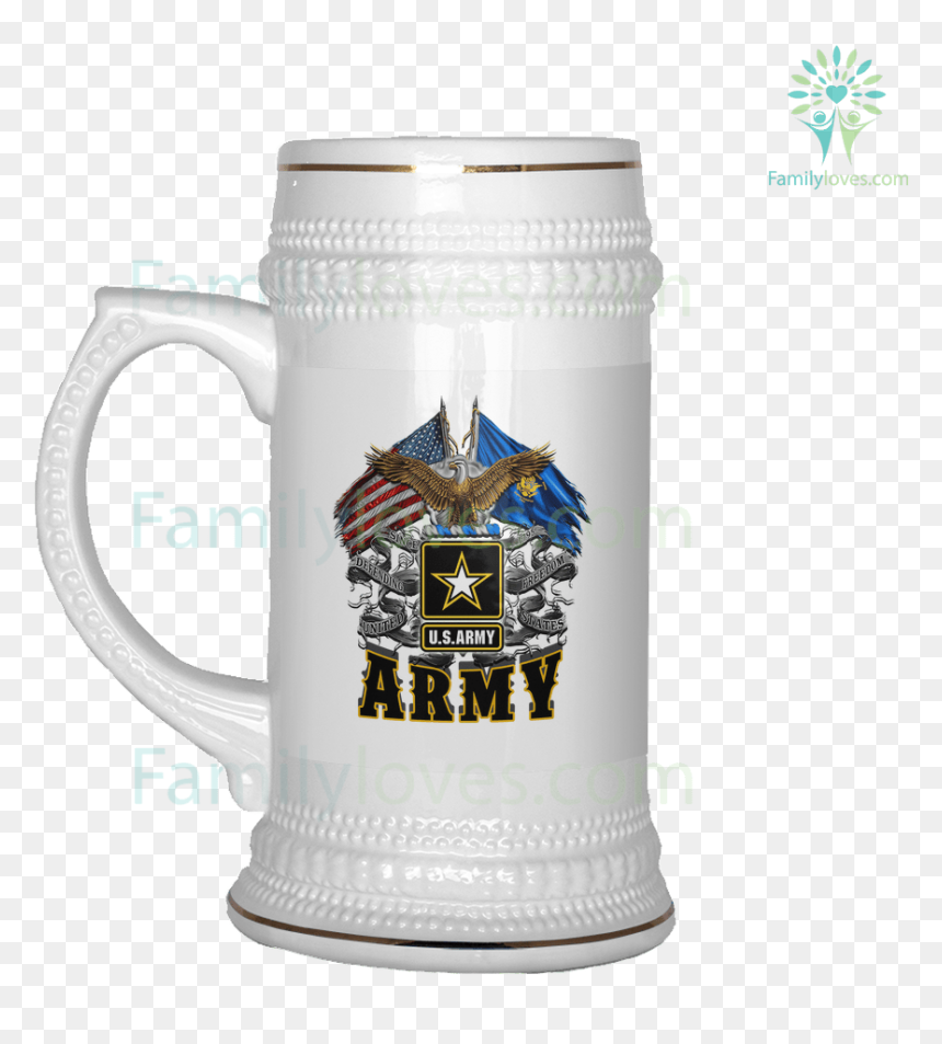 S Army Beer Stein %tag Familyloves - Brandenburg Beer Stein, HD Png Download - us army png