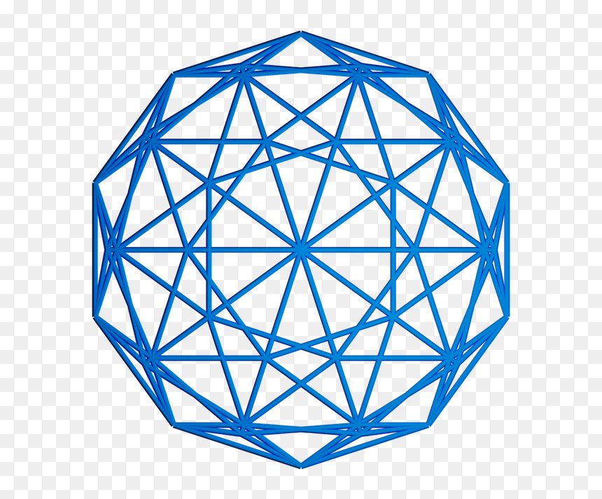 Transparent Free Clip Art Blue Sky Background - Complex Polygon Bipartite Graph, HD Png Download - geometric patterns png