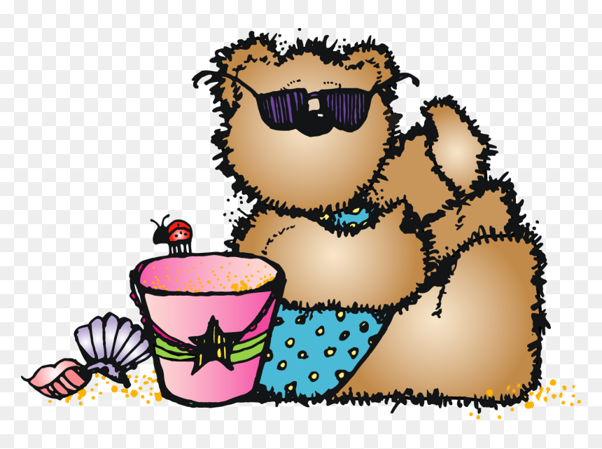 Download Free Printable Clipart And Coloring Pages - Dj Inkers Summer Clipart, HD Png Download - summer clipart png