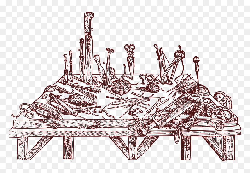 A Dissector"s Tools Clip Arts - General Surgery Left Hand Pathology, HD Png Download - tools icon png