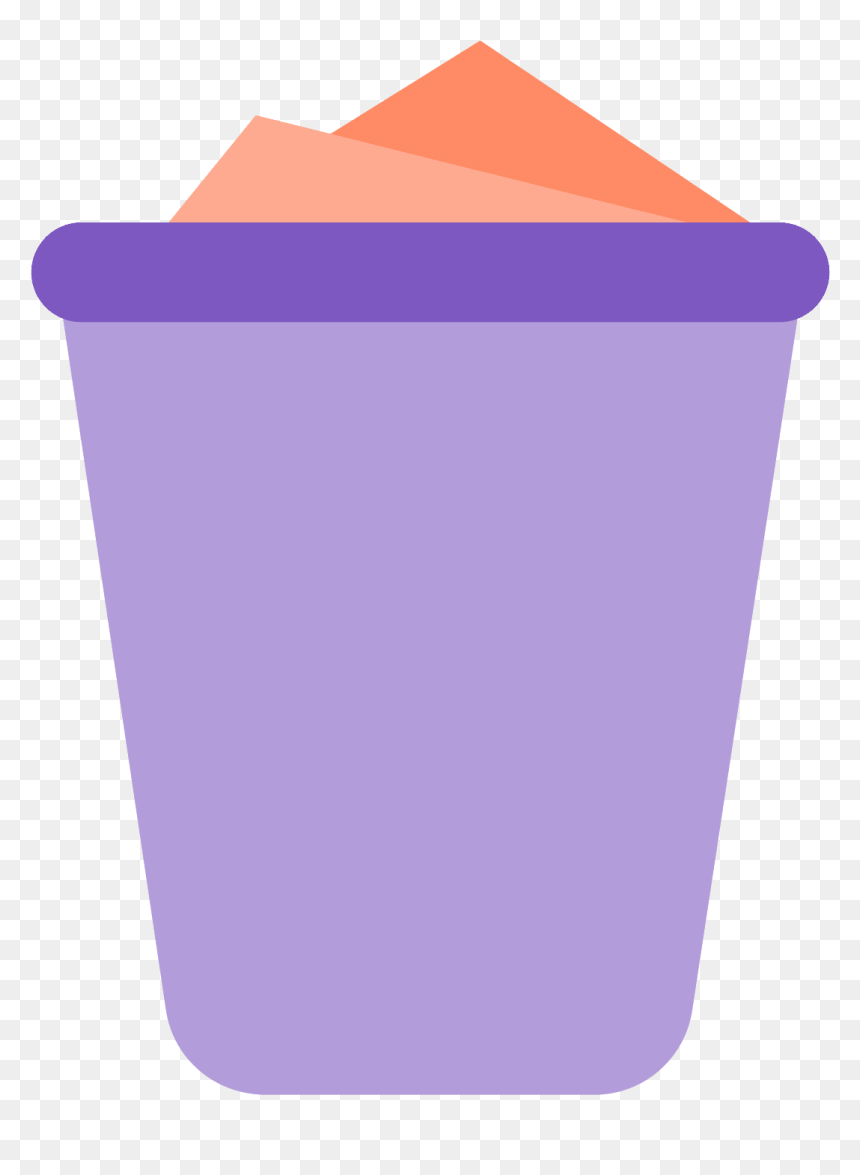 Full Trash Icon, HD Png Download - trash icon png