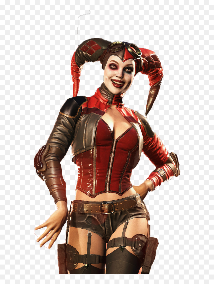 Harley Quinn Injustice 2 Png, Transparent Png - harley png