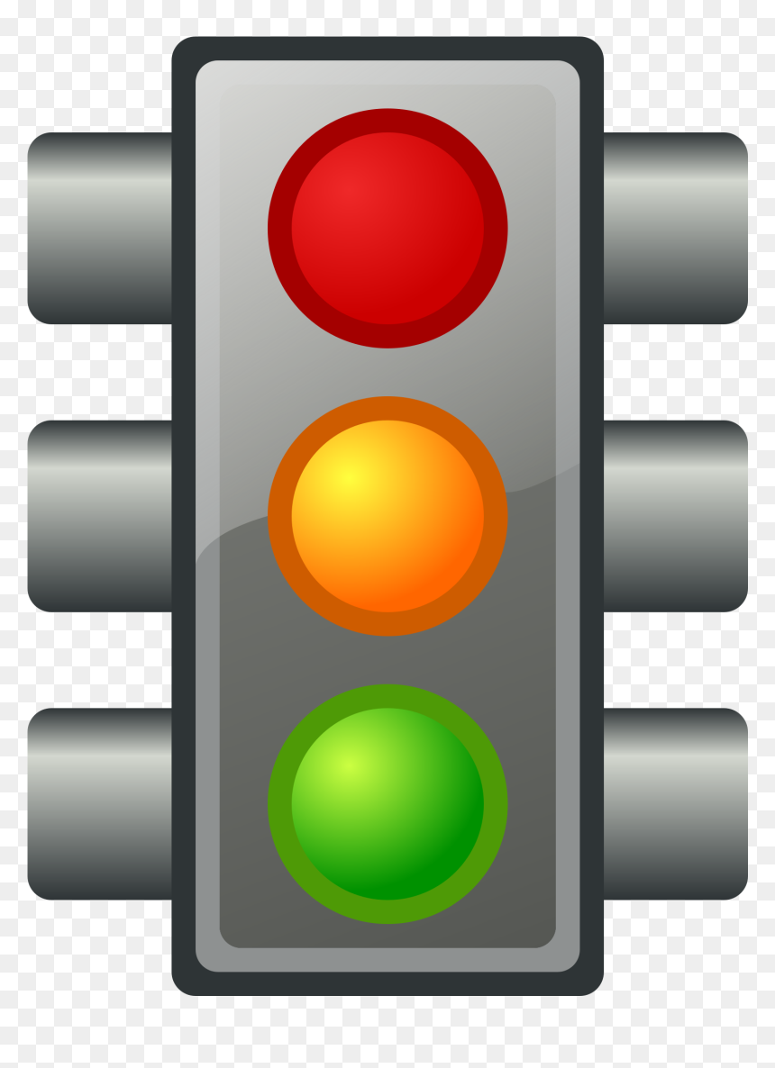 Traffic Light Icon Clip Arts - Green Traffic Light Emoji, HD Png Download - light icon png