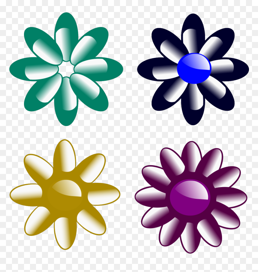 Flowers Svg Clip Arts - Dessin Fleur Svg, HD Png Download - flowers .png