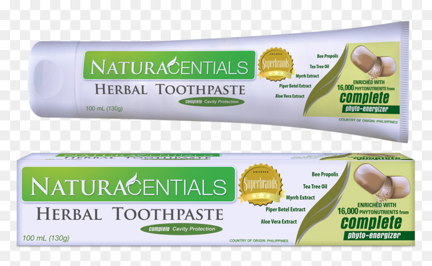 Aim Global Naturacentials Toothpaste, HD Png Download - toothpaste png