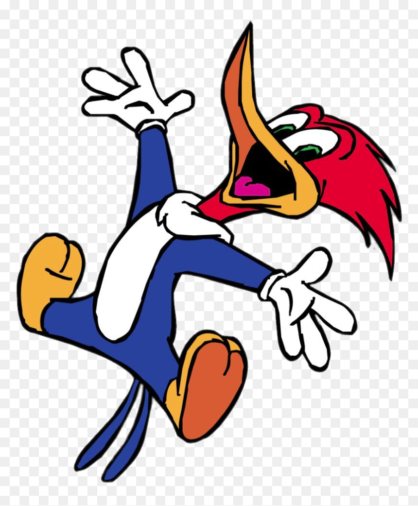 Woody Woodpecker Wall Sticker, HD Png Download - jumping png
