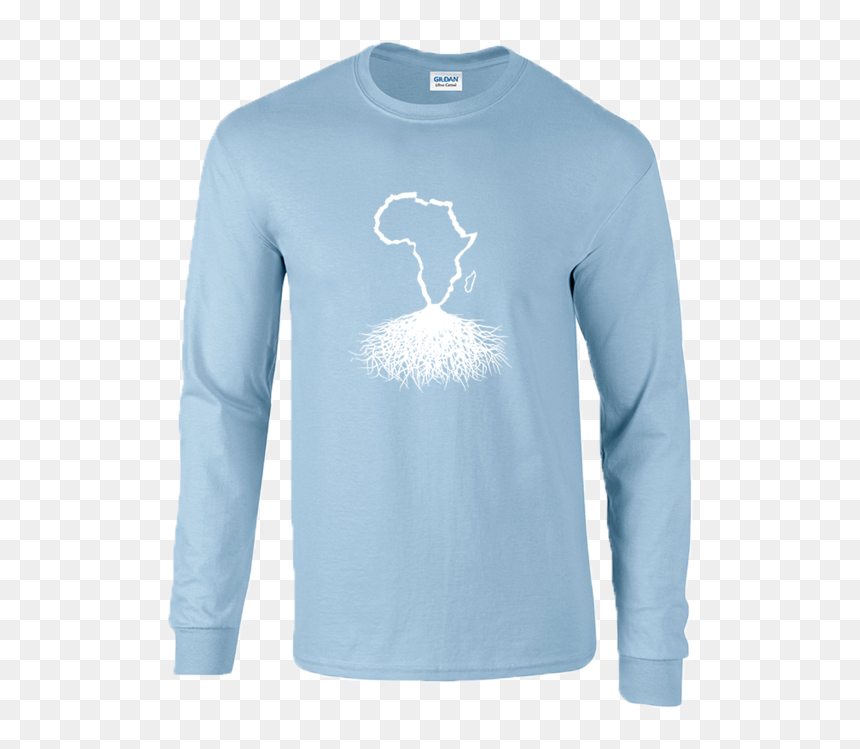 Love My Siberian Husky Long Sleeve Dog T-shirt , Png - Long-sleeved T-shirt, Transparent Png - africa outline png