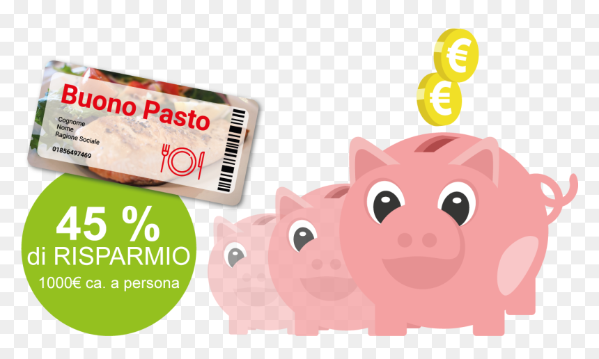 Preventivi Buoni Pasto - Cartoon, HD Png Download - pasto png