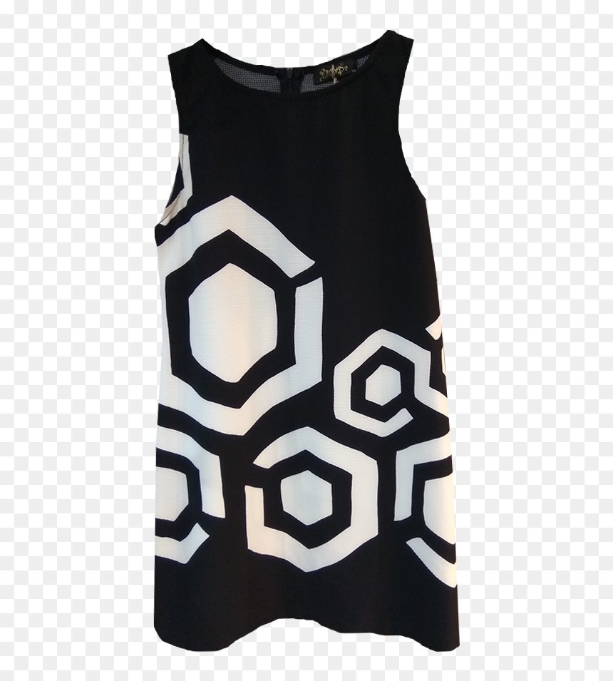 Short Dress With Geometric Patterns, HD Png Download - geometric patterns png